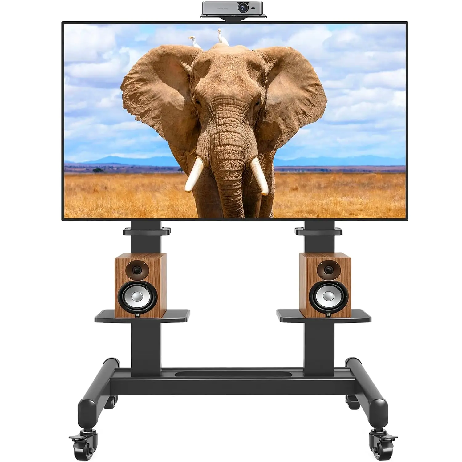 Heavy Duty Rolling TV Stand for 65-120 Inch TVs up to 310 lbs