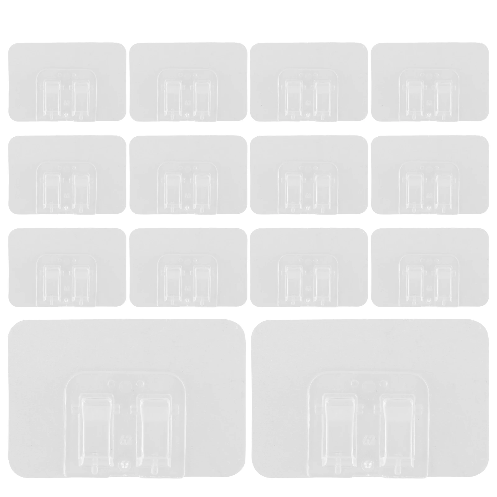 

50 Pcs Clips PVC Hangers Outdoor Hooks for String Lights Christmas Lamp Strip Outdoor Light Hooks Holders DIY Decor