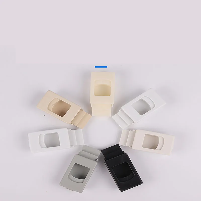 DK725-3B Cabinet Side Door Latch MS735 Press Spring Hidden Pull Handle ABS Nylon PP Plastic Adjustable Door Snap