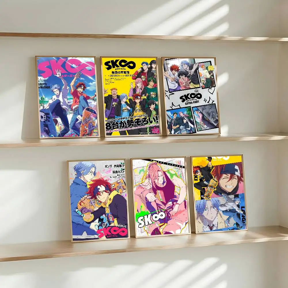 Anime Cool Boy S-Sk8 The Infinity Poster HD Art Sticky Wall Waterproof Home Living Room Bedroom Bar Aesthetic Decoration