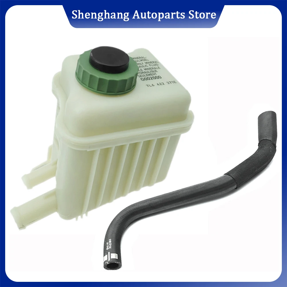 Zbiornik wspomagania układu kierowniczego 7L 6422371 E 7L 6422371 A Do VW Touareg 2007-2018 Audi Q7 2007-2015 Porsche Cayenne 958 2011-2014