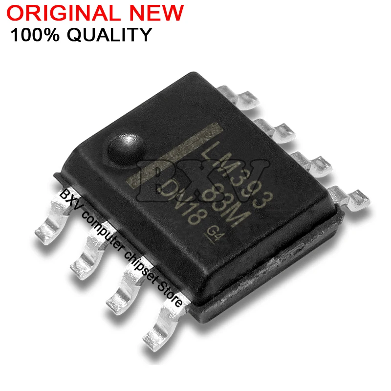 20Pcs Lm393Dr Sop8 … - image