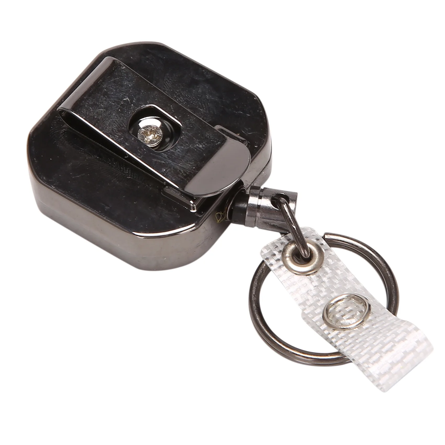 Квадратные выдвижные держатели для бейджей, катушка с пластиковыми держателями для удостоверений личности, держатели для бейджей для офисных работников