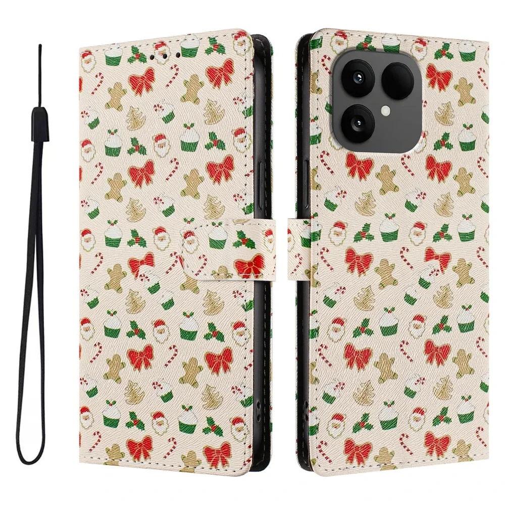 جراب هاتف لهاتف ZTE Blade V70 Max V60 Vita Axon 60 40 Lite V50 تصميم Nubia Focus Pro Music 2 حالات عيد الميلاد أغطية جلد الوجه #2