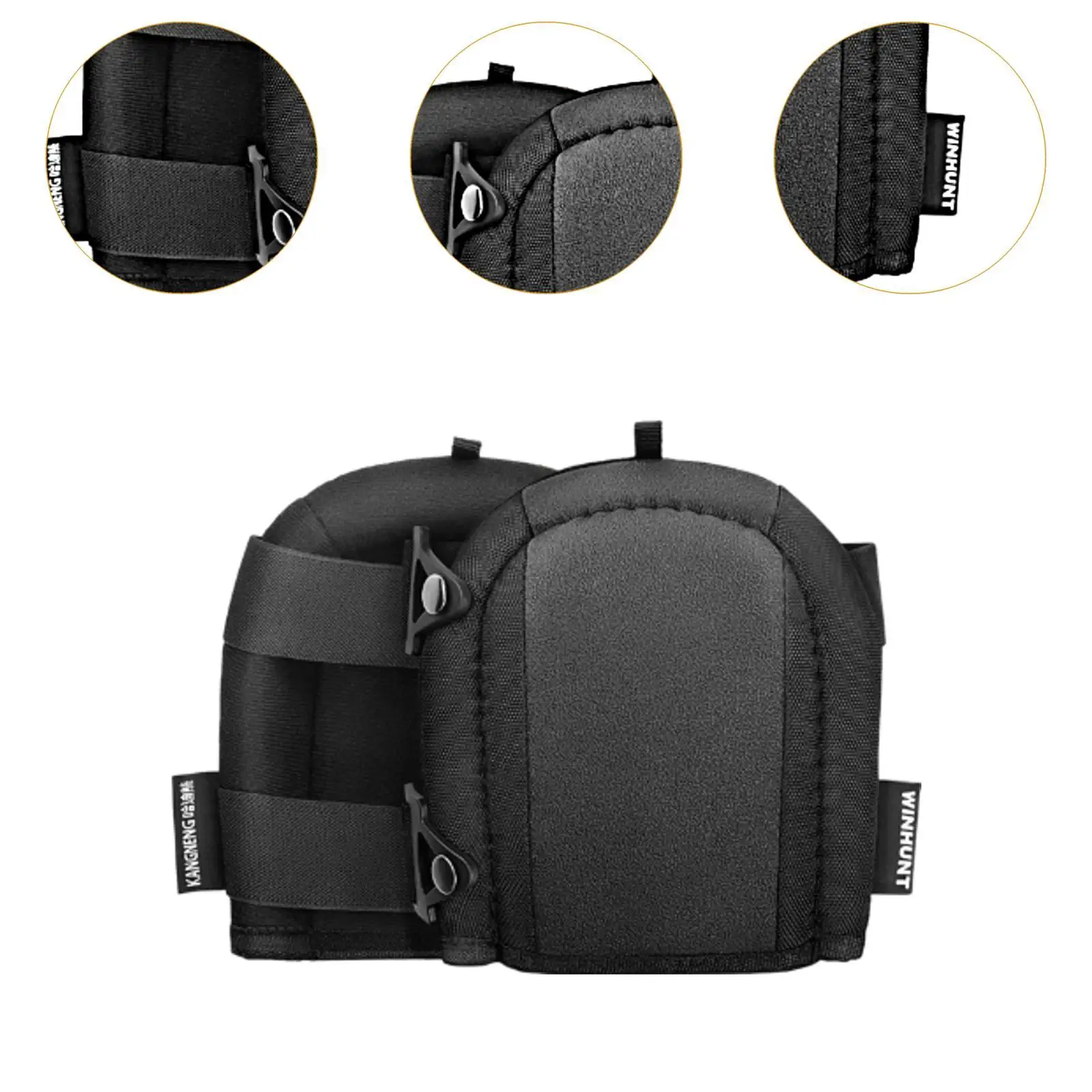 ガーデニング膝パッド EVA 厚い衝撃緩衝膝保護保護具