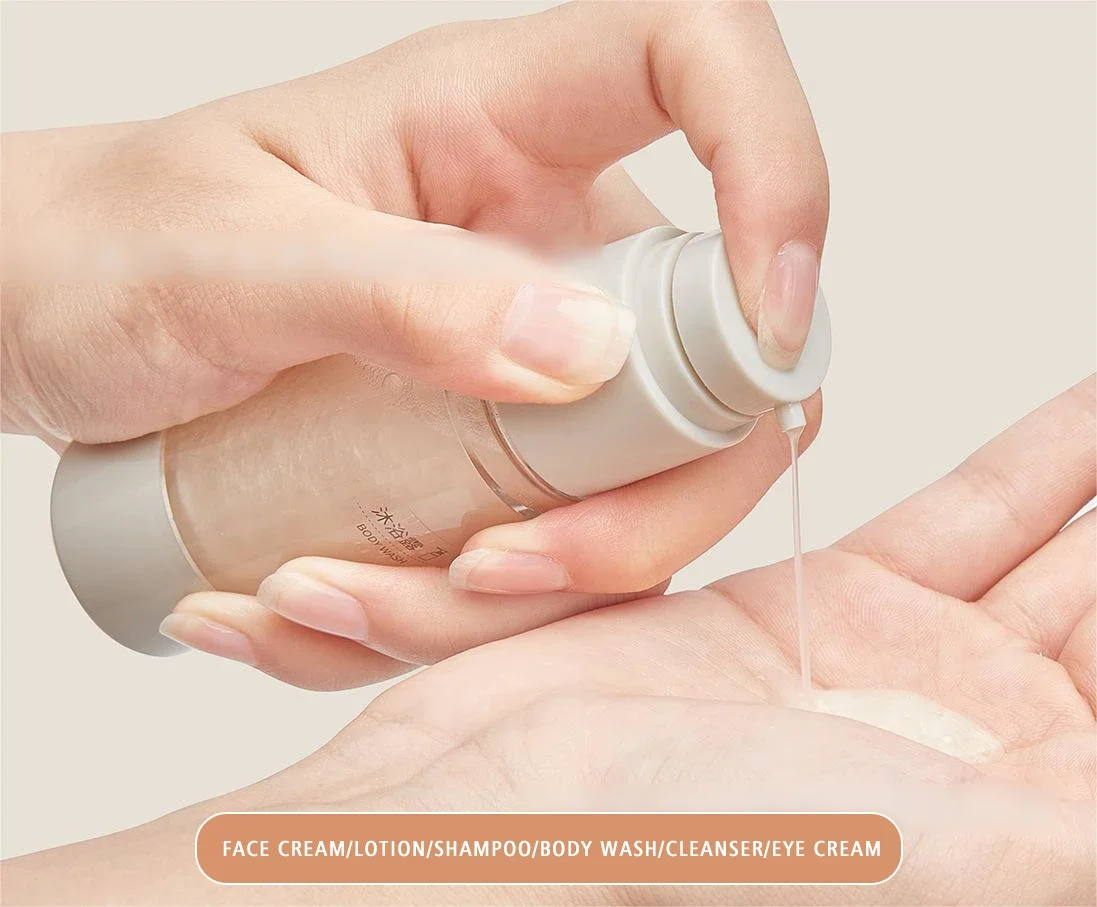 10 Stück 15/30/50ml Tragbare Vakuum-Sprühflasche Nachfüllbare Lotionsflasche mit Druckpumpe Reise-Kosmetik-Aufbewahrungsbehälter für Flüssigkeiten – Detail 5