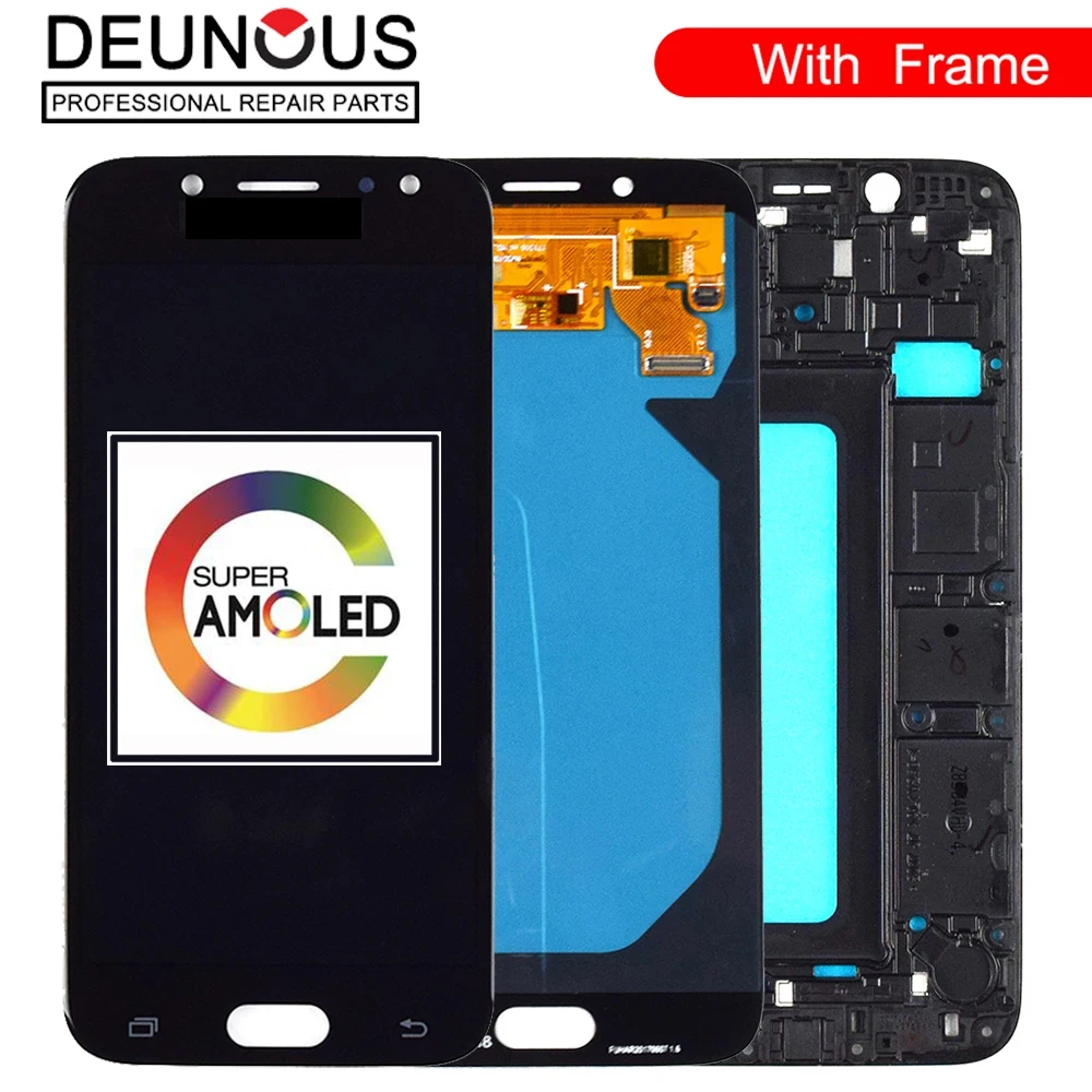 

New 5.5'' AMOLED Display for SAMSUNG Galaxy J7 Pro J730 LCD For SAMSUNG J7 2017 Display Touch Screen Digitizer J730F