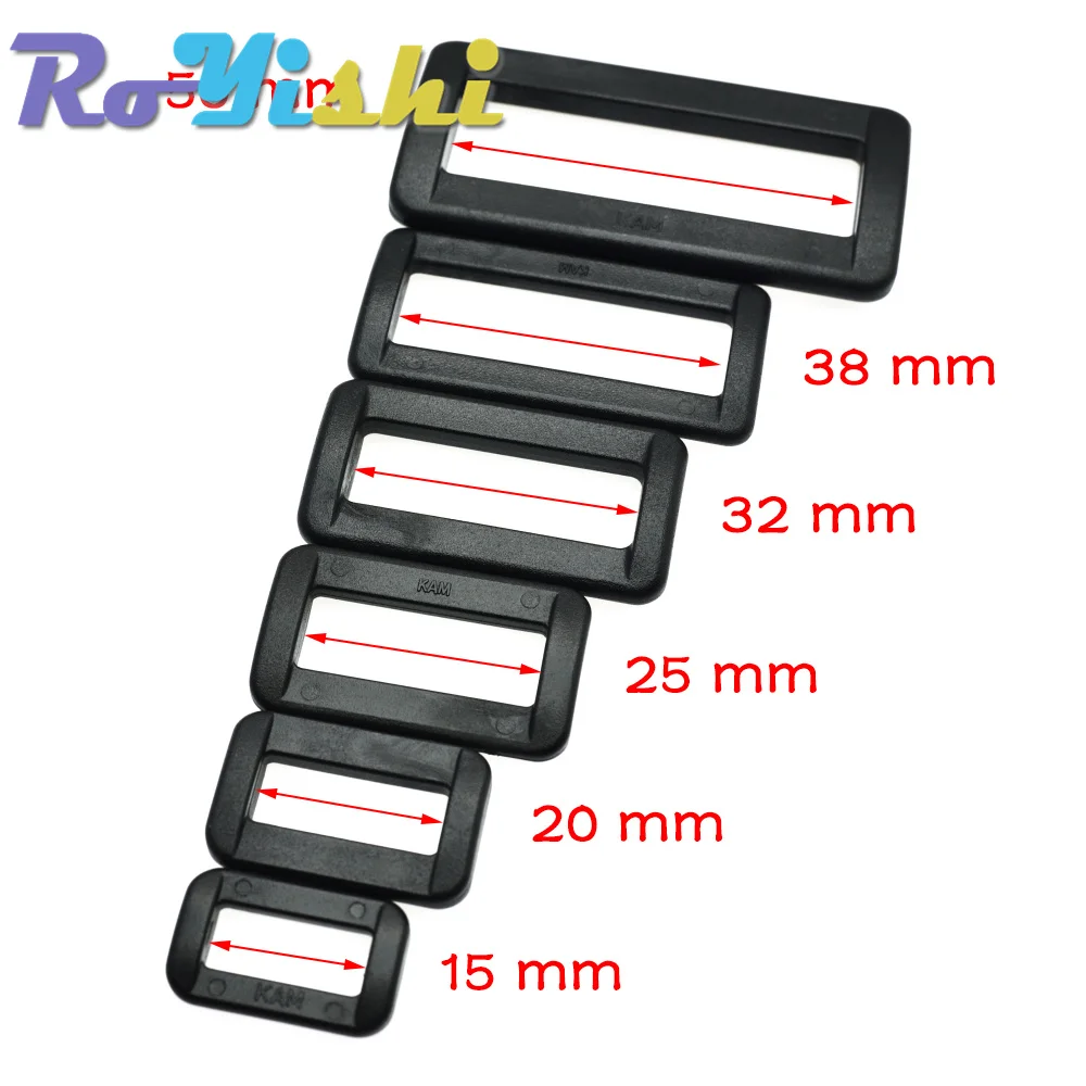 Looploc Hebillas Ajustables Rectangulares para Correas y Mochilas - imagen 3