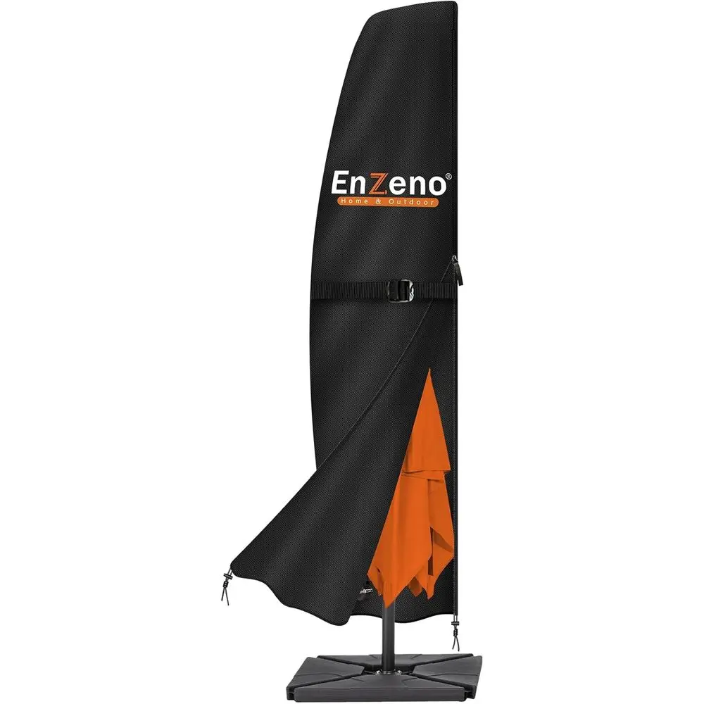 

12-14ft Outdoor Patio Umbrella Cover - Waterproof UV Protection for Cantilever Umbrellas