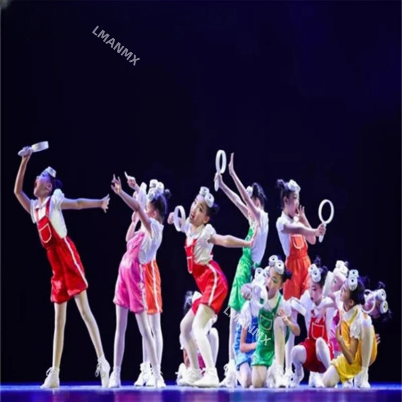 

Children's Dance Dress, Children's Day Performance Dress, Performance Dress