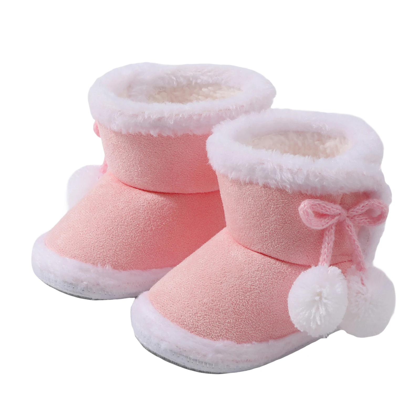 

Baby Winter Shoes Soft Sole Non-Slip First Walking Shoes Boots Toddler Shoes For Girls Boys