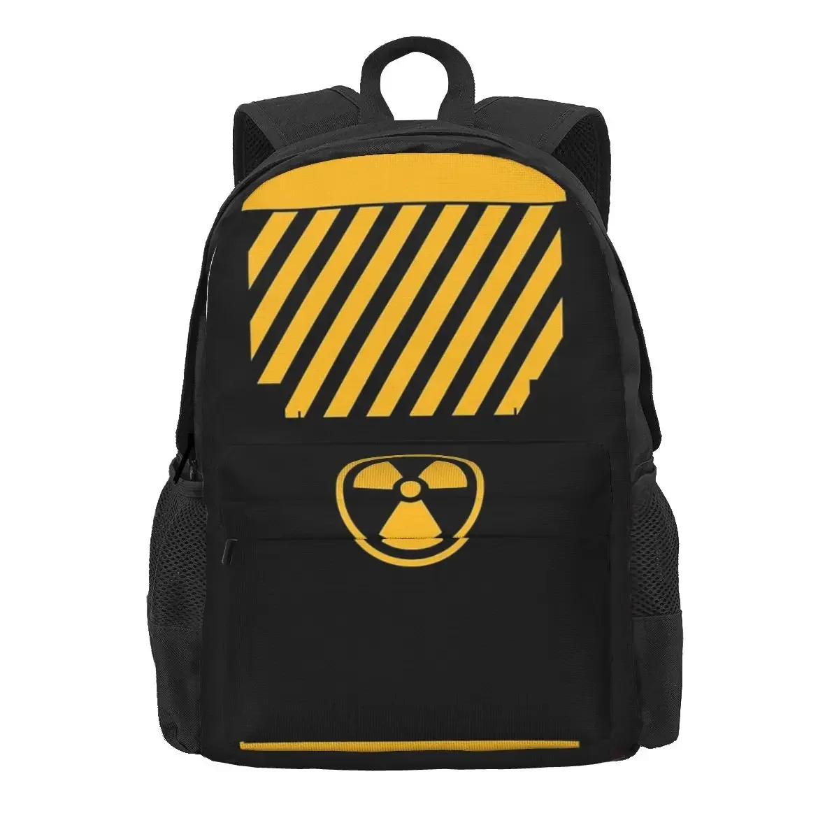 

Yellow Radioactive Backpacks Boys Girls Bookbag Children School Bags Cartoon Kids Rucksack Laptop Rucksack Shoulder Bag