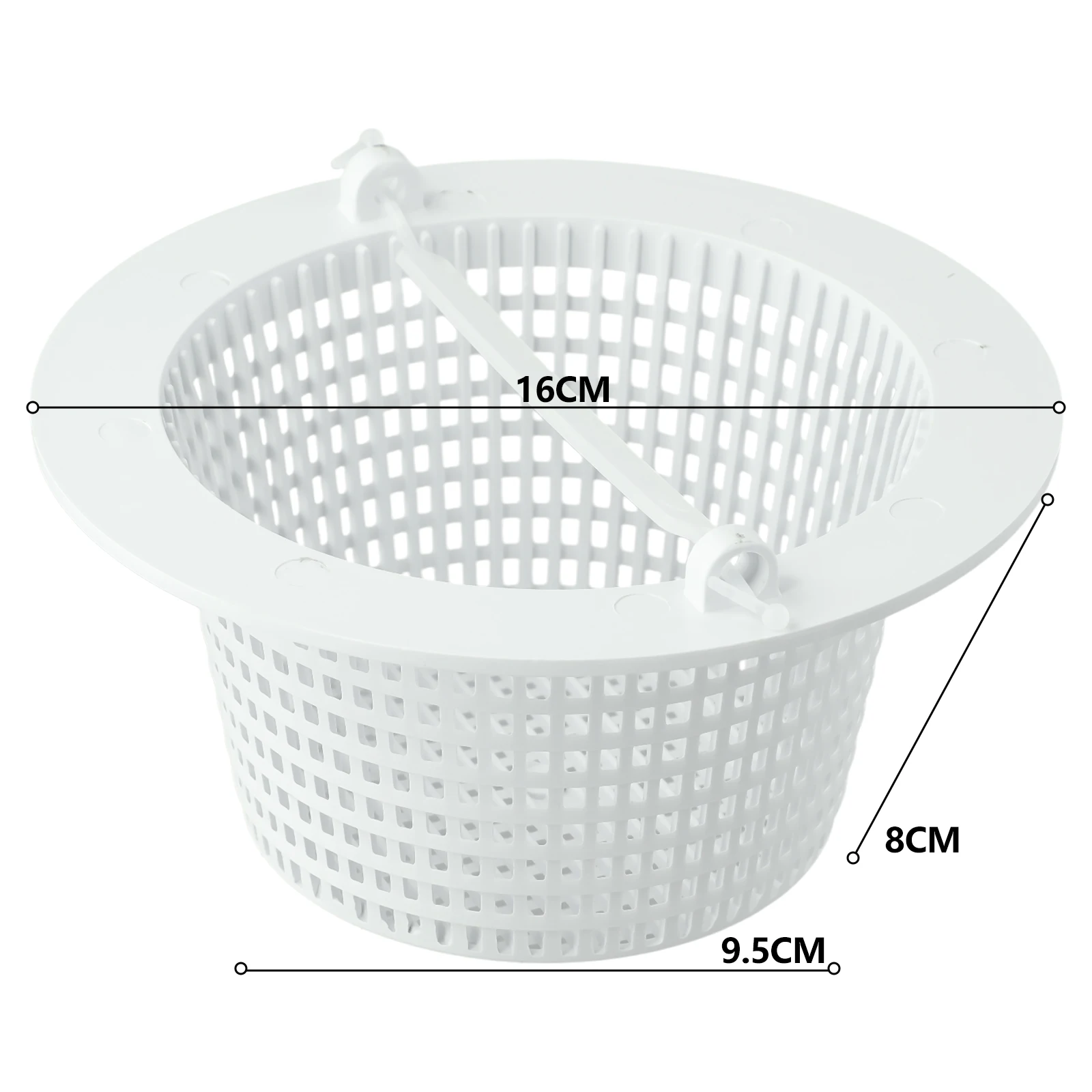 

Parts Skimmer Basket Accessories 1pc For Swimming Pool Part Tool Replacement Round Round Basket Part SP1091WM 1pcs