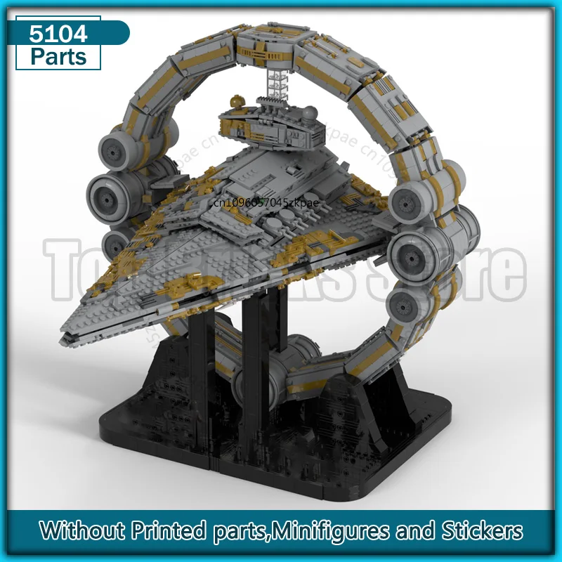 

Classic Movie Spaceship Moc Building Blocks 75394 Imperial Technology Bricks Model Collection Display Toys Christmas Gifts