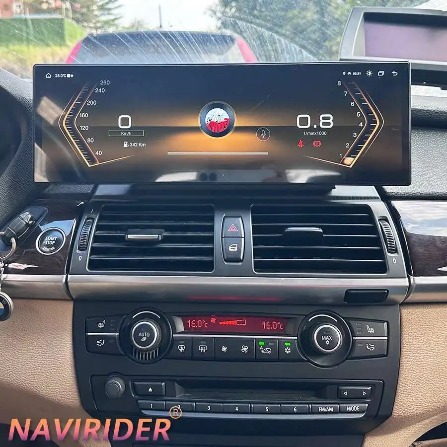 

14.9Inch For BMW X5 X6 E70 E71 2007-2013 CIC CCC Android Auto Car Radio Player Multimedia Stereo Video GPS Car Carplay LHD RHD