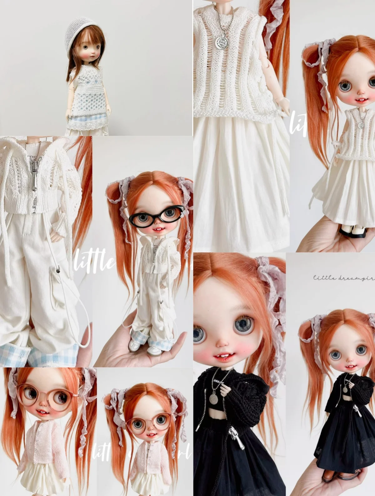 

【30days Made】No Figure Female Doll's Clothing Accessories Leisure Knitted Vest Cardigan Hoodie Fit Girl Action Figure OB22 Toys