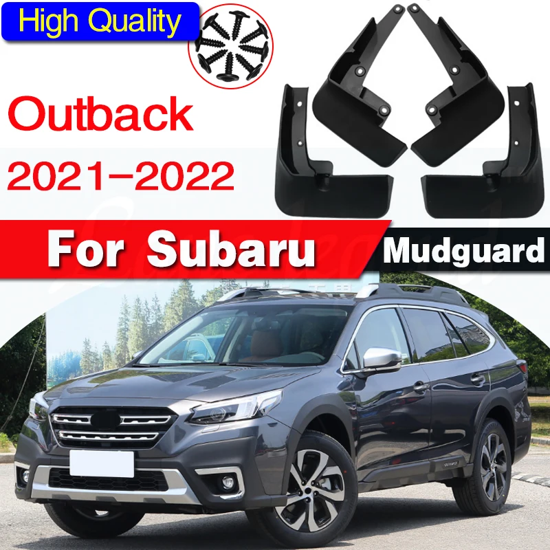 for Subaru Outback Out back 2021 2022 Mud Flaps Splash Guards Mudguards Mudflaps Car Accessories Car styling 4 PCS