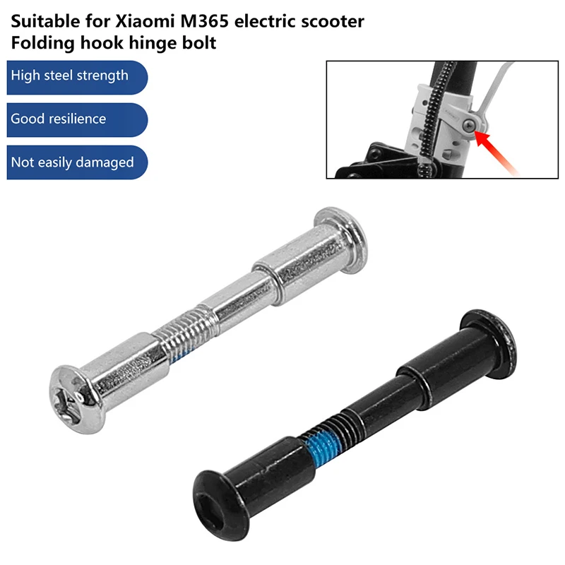 

1/5Pcs Folding Pothook Hinge Bolt For Xiaomi M365 Electric Scooter Screws Parts Repair Fixed Screw Accessories