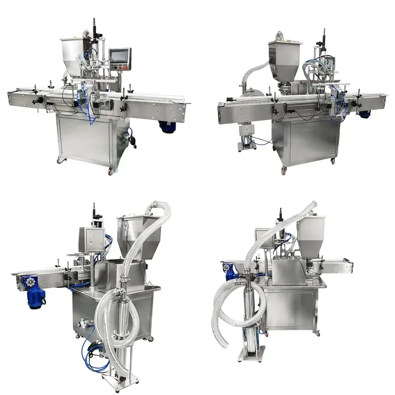 for New Automatic Conveyor Belt Filling Machine for Honey Beer Cream Alcohol Milk Beverage Cosmetic Mouthwash Liquid