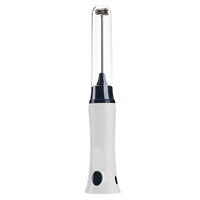 A07G-Handheld Electric Coffee Mixer Frother Automatic Milk Beverage Foamer Cream Whisk Cooking Stirrer Egg Beater With Cover