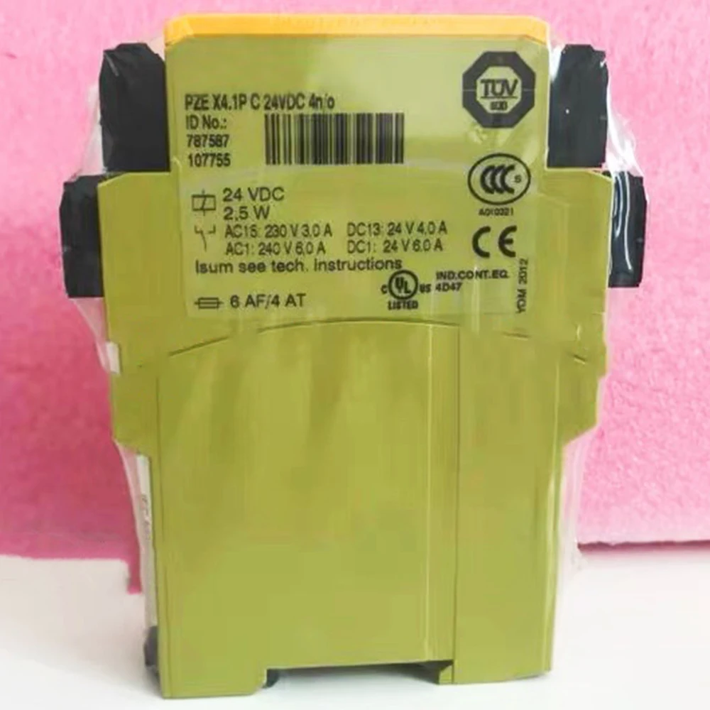 New Durable for Pilz PZE X4.1P C 787587 24V Safety Relay Module in Box