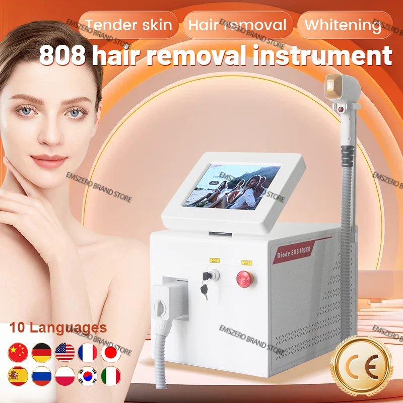 Factory Price 3000W Laser Ice Platinum Triple Wavelength 755 808 1064 Ice Diode Laser effective Hair Removal Machine