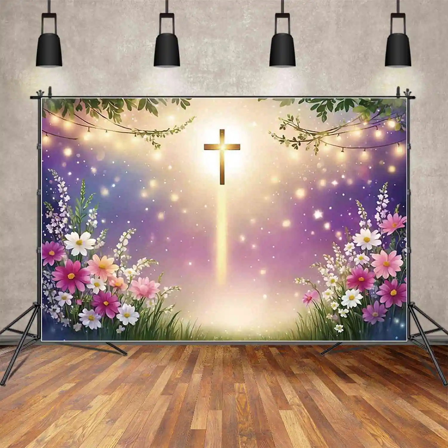 MOON.QG Christening Decoration Party Background Photography God Bless Church Dove Photocall Backdrop Children Studio Accessories