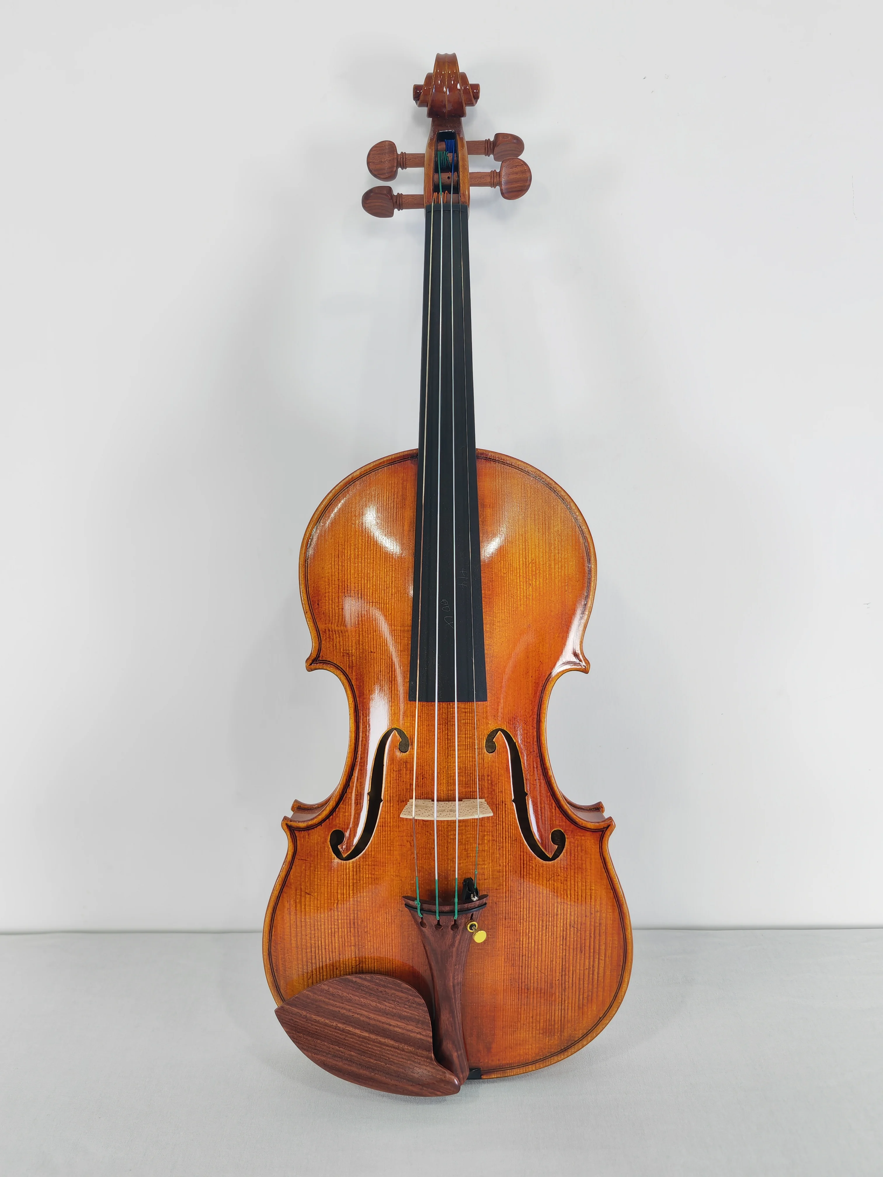 Handmade Professional Custom Violin European Solid Wood Spruce Top Maple Back & Side High Grade Student & Beginner String Instru