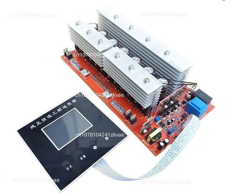 

LCD display power frequency inverter PCB motherboard 12v to 48v universal