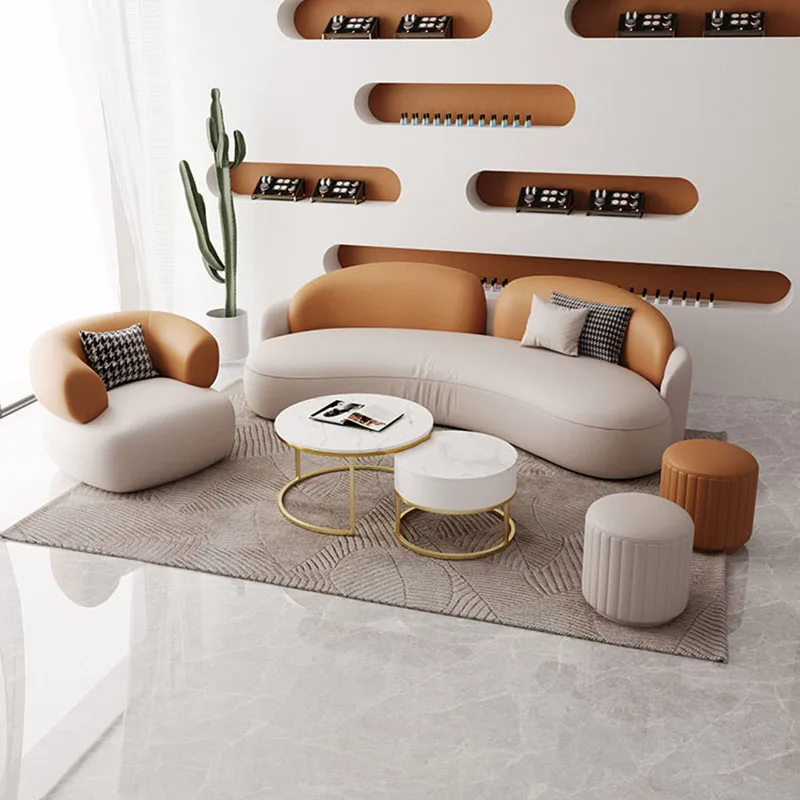 

Коммерческий офисный диван в скандинавском стиле, лаундж, минималистичные диваны, итальянский диван, мебель для театра