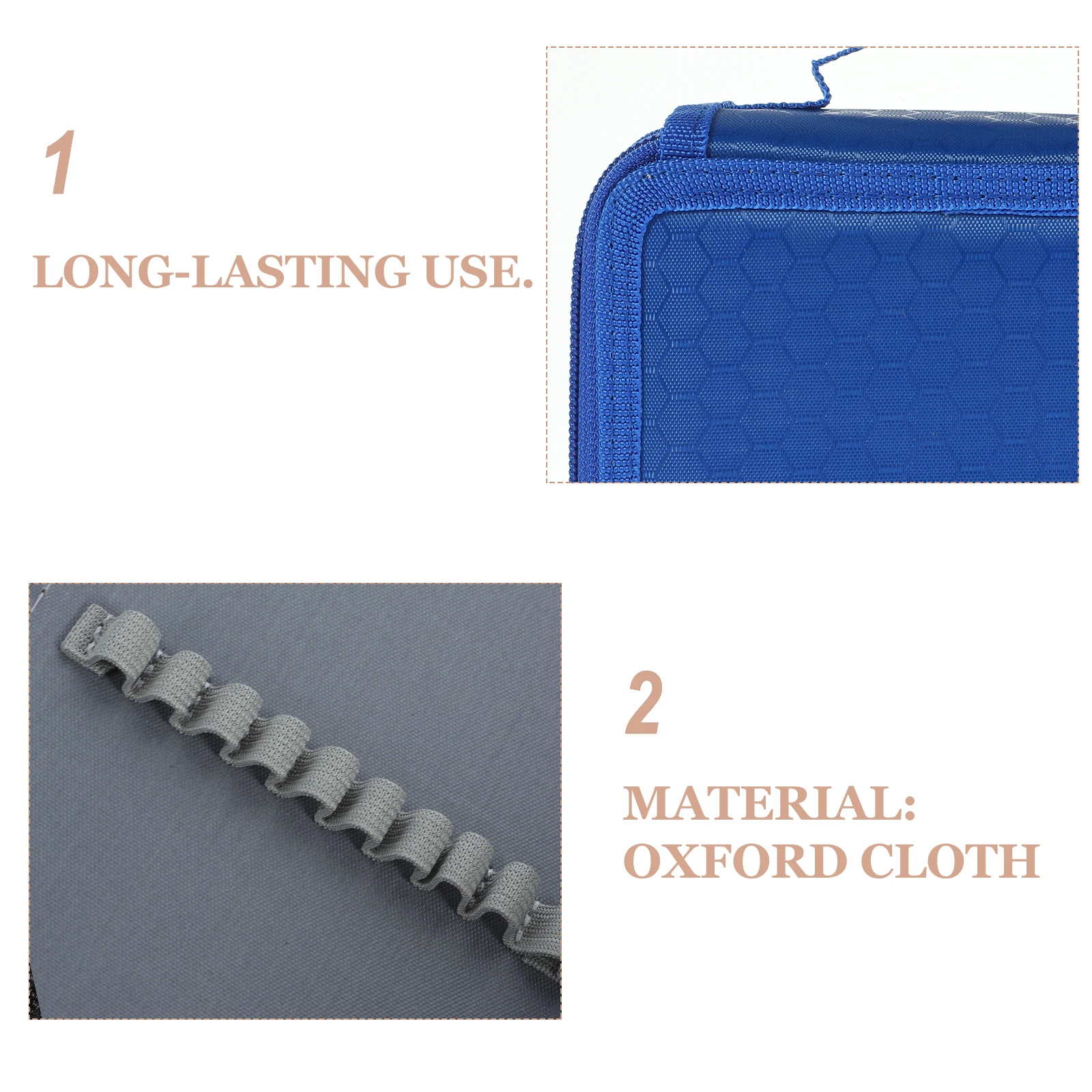 

Stationery Pencil Case Multifunctional School Supplies Ordinary Pencils Oxford Holder Capacity