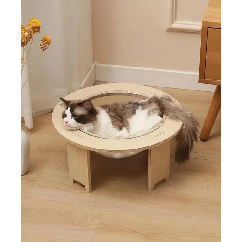 Cat security sleep cat bed cat climbing frame wood pet supplies cat hammock