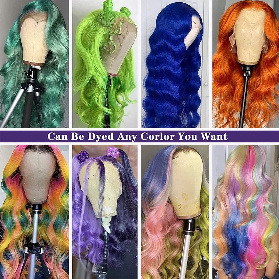 أومبير الأزرق شقراء الزنجبيل العظام مستقيم الدانتيل الباروكة الأمامية 13X6 13X4 الدانتيل شعر مستعار أمامي شعر الإنسان 220 الكثافة 6x4 5x5 الدانتيل إغلاق شعر مستعار #6