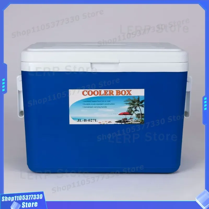 Thickened Outdoor Camping Incubator Commercial Fresh Keeping Fishing Box Thermal Insulation Ice Cube Refrigerator for Travel