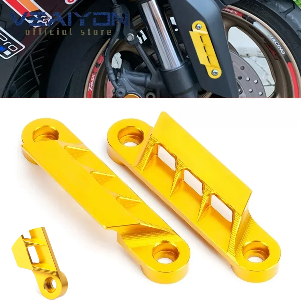 

Motorcycle Accessories Front Axle Coper Side Plate Decorative Cover For TMAX560 TMAX 560 TECHMAX 2020 2021 2022 2023 2024 2025