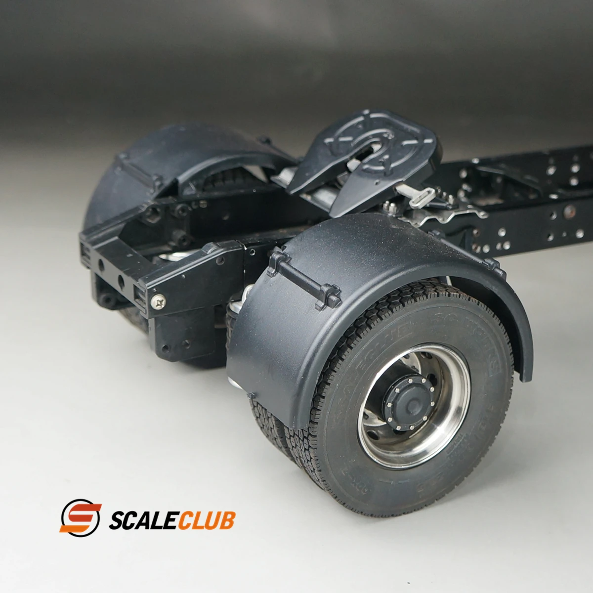 Scaleclub 1/14 Single Axle Fender Mudguard Trailer Truck Dump Truck Model For Tamiya Lesu For Man Actros Car Parts Rc Truck