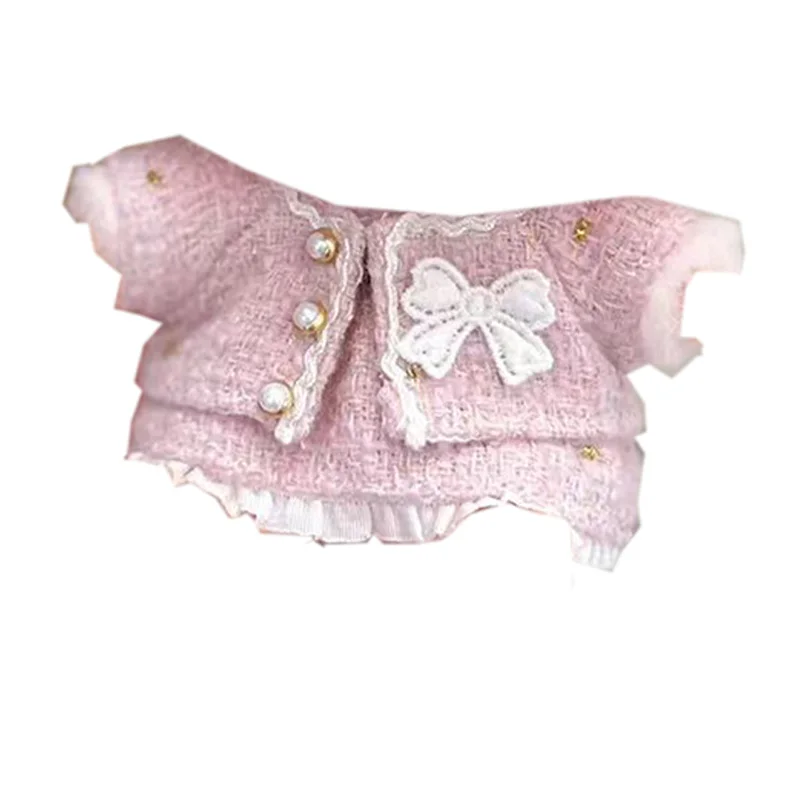 Für Labubu Kleidungsset Mädchen Geschenk Duftender Wind Baby Mode Kleidung Markenserie Niedliches 17cm Klassisches Kleid Zubehör Geschenk