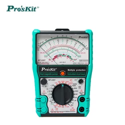 Pro'sKit MT-2207-C pointer type anti-fog 3-purpose electric meter internal magnetic high-precision multimeter 1000V/10A