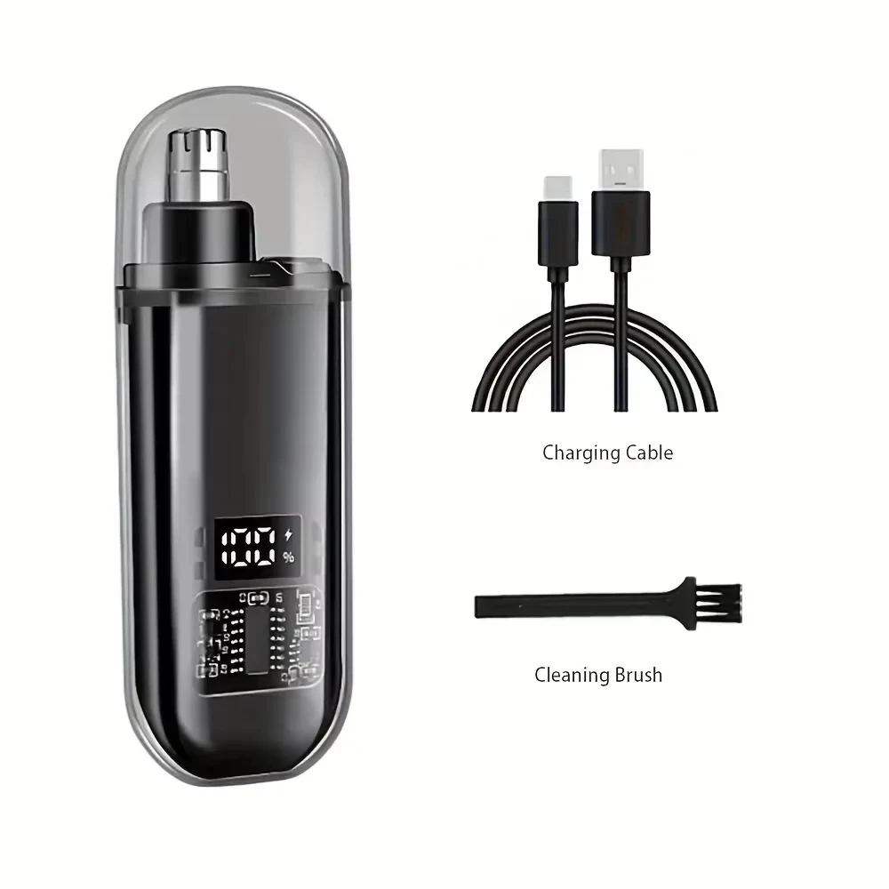 Nose Hair Trimmer Portable Trimmer for Nose Mini Nose and Ear Hair Trimmer Portable Nose Trimmer Rechargeable Trimmer for Man
