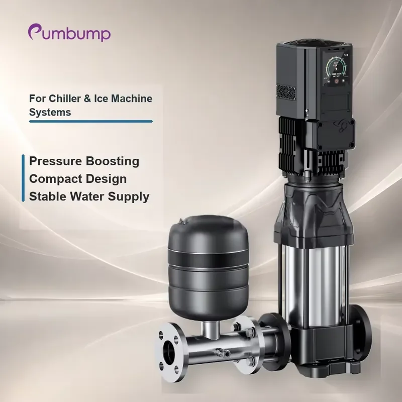 BP/BPF VFD Energy Efficient Vertical Stainless Steel Pump for Chiller and Ice Machine Water Supply Pressure Boosting Stable