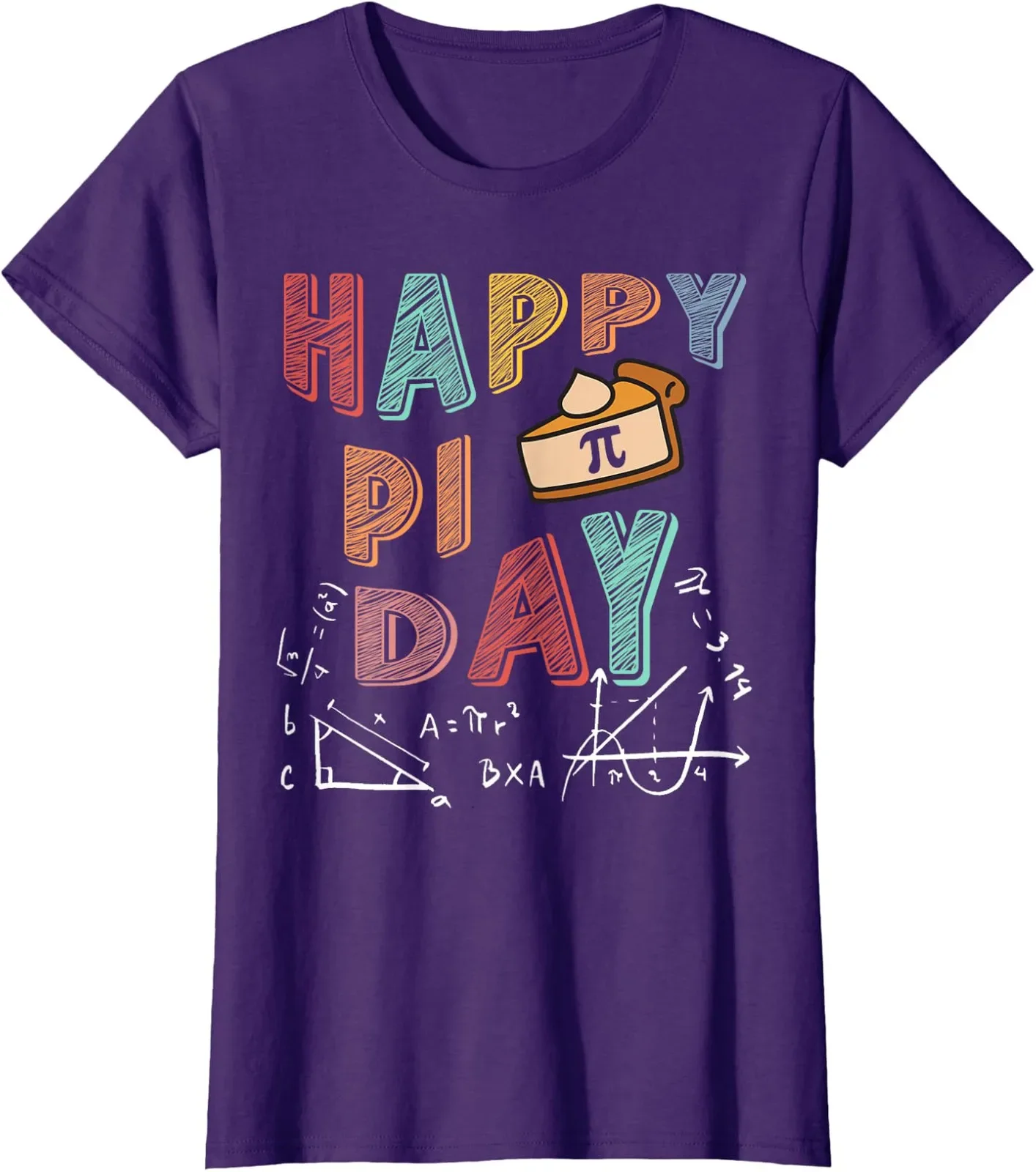 Pi Day March 14 Math Lover Science Pi Symbol Math Ladies'' Crewneck T-Shirt