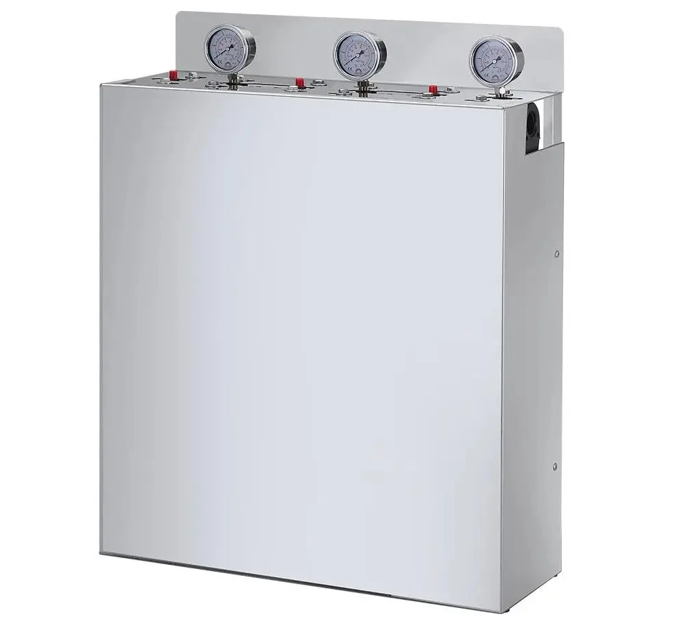3 Stage 20 Inch Big Blue Manual Activated Carbon Tankless Plastic Bracket Whole House Household Water Filter