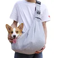 Grey  buckle bag