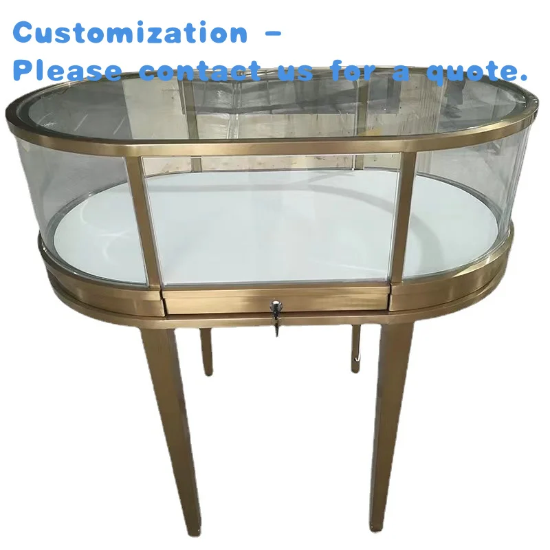 

custom.Model New Ship Fully Assembled Versatile Showroom Streamline Jewelry Standard Showcase Display Cabinet