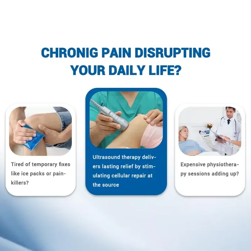 NewTexua Portable Ultrawave Physiotherapy Machine for Body Application Pain Treatment