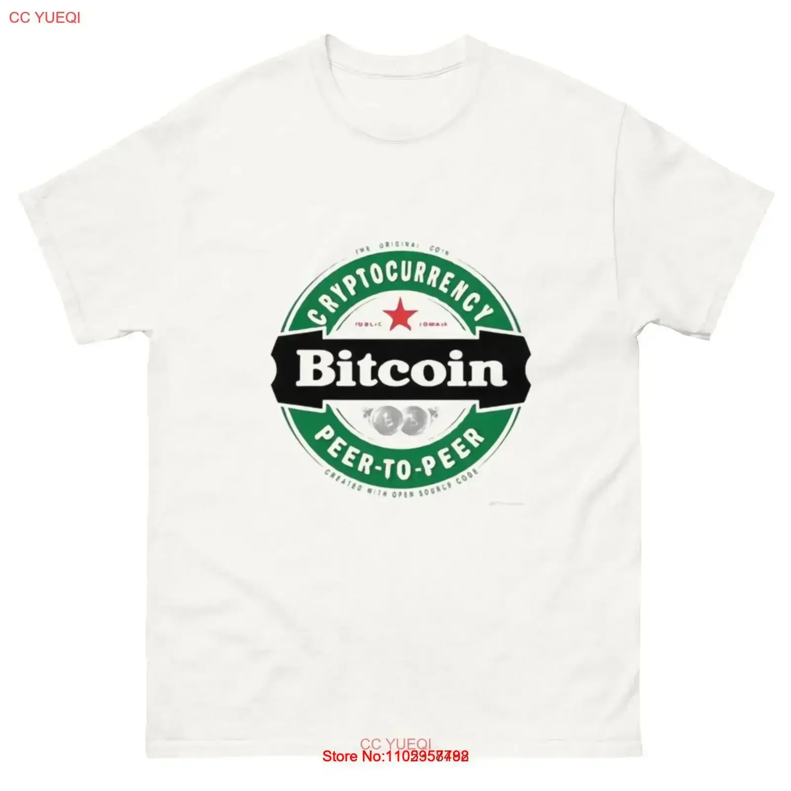 Introducing the Bitcoin T Shirt with cool Logo vintage Washed streetwear Comfortable Unisex Top For Everyday Wear Soft