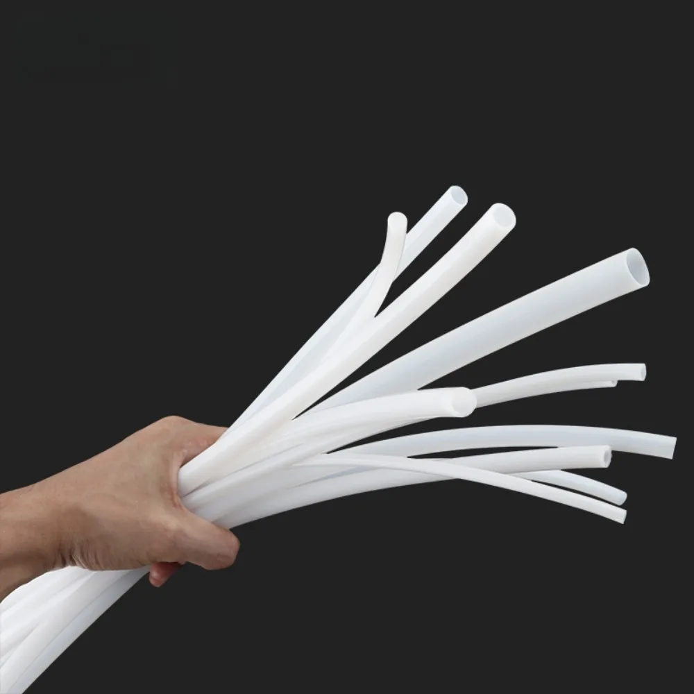 PTFE 4 6 8 10 12 14 16mm OD Corrosion-resistant hard tubeTubing Pneumatic Pipe Tube  - Air Chemical Fuel Oil