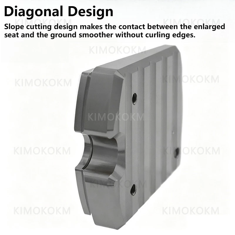 Suitable for Honda NX400 Modified Motorcycle Side Support Pad, Small Tripod Widened Pad Side Support Enlarged Seat Accessories