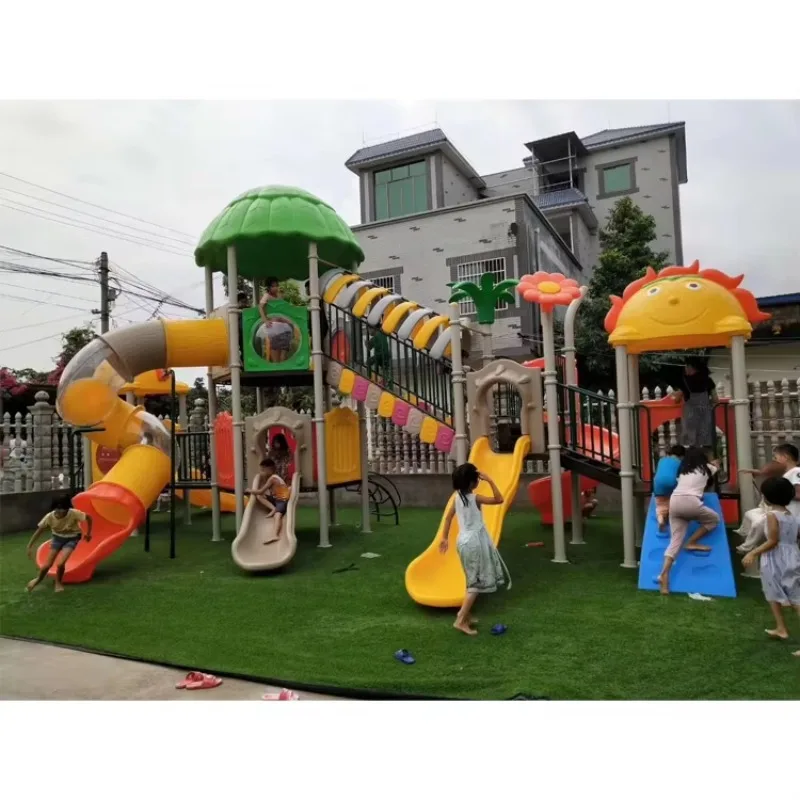 2026  Outdoor Playground Slide Set with Animal Themes and Interactive Features for Kids Fun and Physical Activity