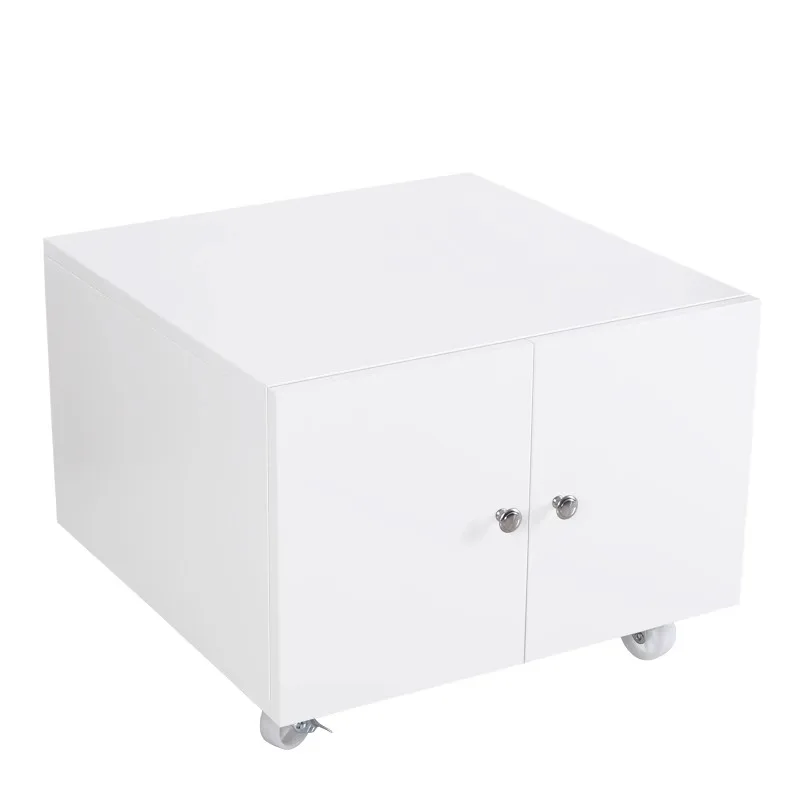 Printer cabinet Floor-to-ceiling A3 copier workbench placement Mobile low cabinet with wheels Large printer base